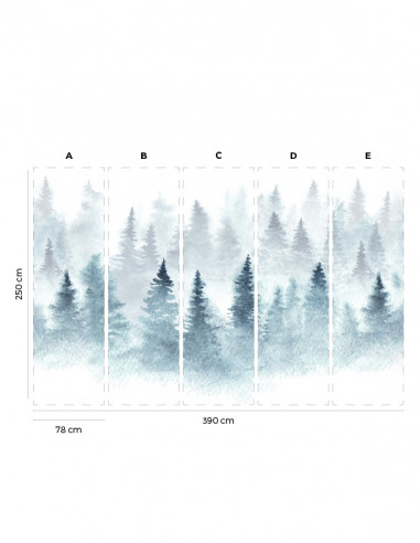 Winter Forest - Archivio Affresco