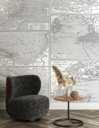 Sea Map - Fresque Pack S, L192cm