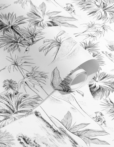 Oasis Toile de Jouy - roll 3m - Archives