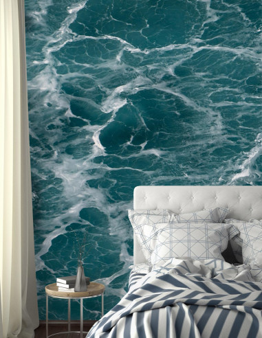 Raging Sea - Wallpanel Archive