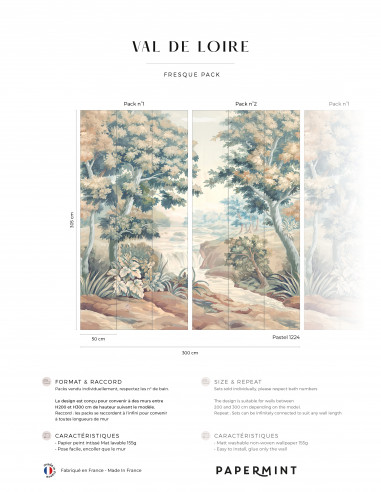 Val de Loire Wallpanel Pack - Origins