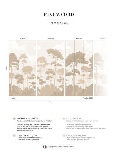 Pinewood - Wallpanel Pack from H305 x...