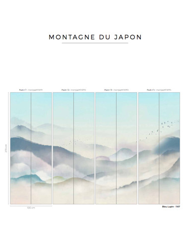 Montagne du Japon - Wallpanel Pack...