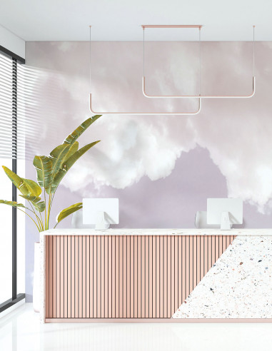 Ciel Sunset Pink - Fresque Pack, L300...