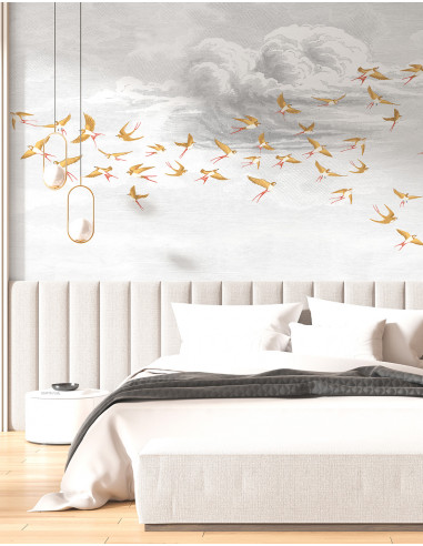 Swallow Clouds Fresque Pack • H160 x...