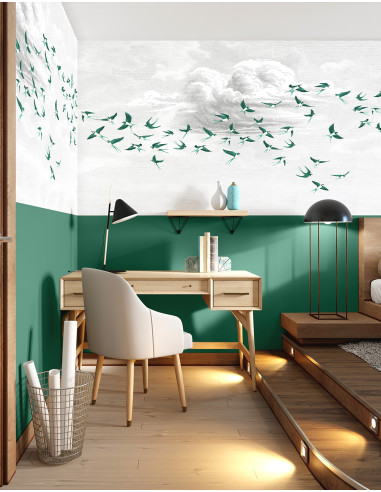 Swallow Clouds Wallpanel Pack • H160...