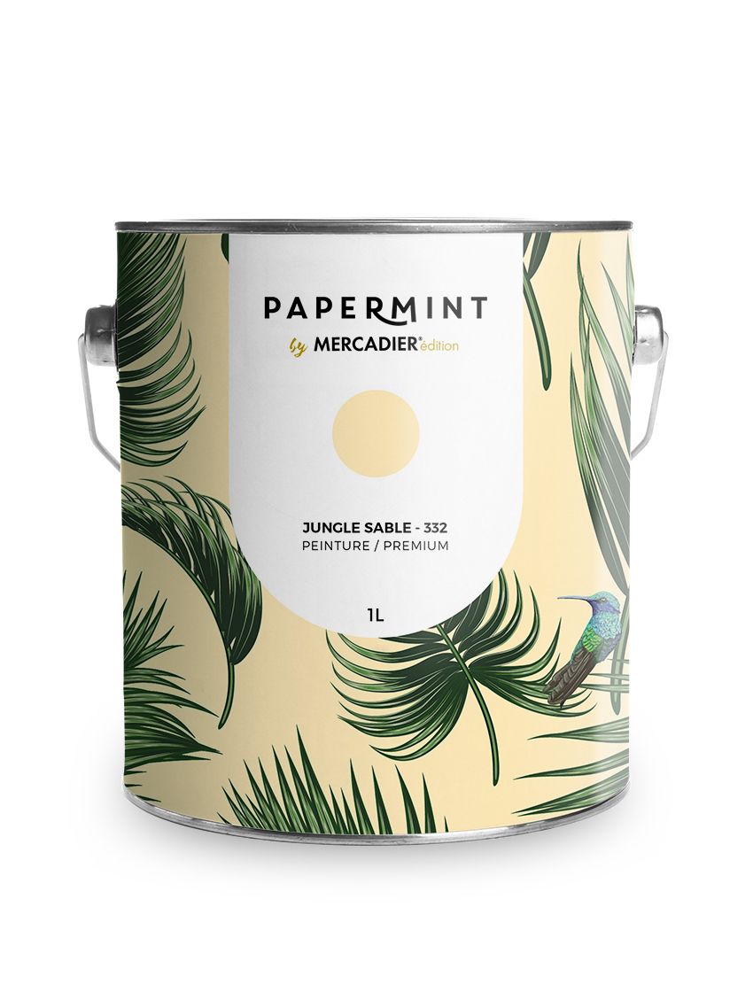 Peinture - Jungle Vert d'eau - Papermint